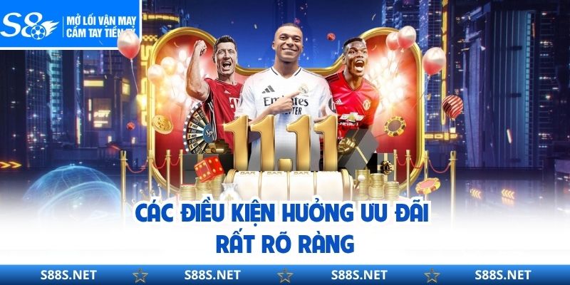 Các điều kiện hưởng ưu đãi rất rõ ràng